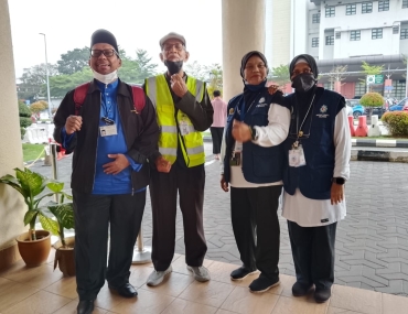 Pertemuan Penuh Makna Bersama Ustaz Harun: Menyemai Rohani, Menguatkan Jiwa Pesakit