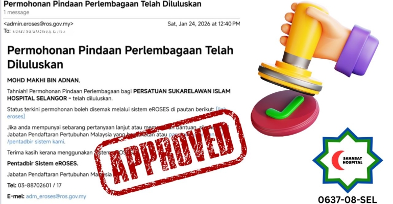 SHS Terima Lampu Hijau ROS- Ubah Perlembagaan