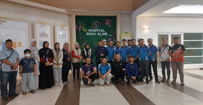 Sukarelawan Sahabat Hospital Shah Alam Meriahkan Program Sembang Sahur Bersama Lembaga Zakat Selangor