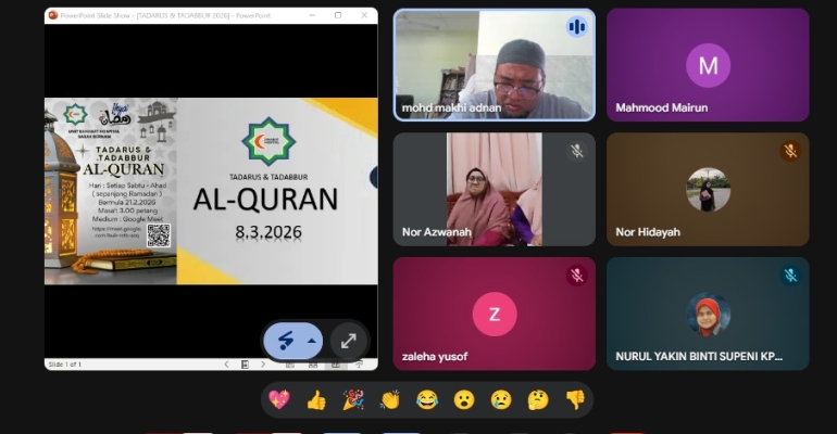 Program Tadarus dan Tadabbur Al-Quran